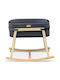 Hanah Home Λίκνο με Στρώμα Black-Natural