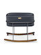 Hanah Home Wiege mit Matratze Black