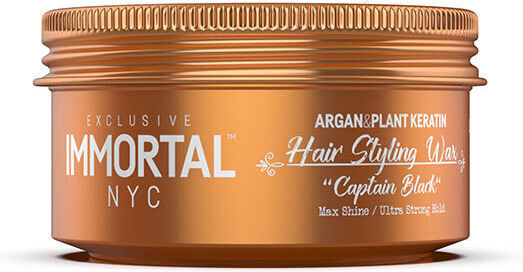 Immortal Nyc - Captain Black Hair Styling Wax 150 Ml