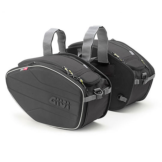 Givi Easy Range Σετ Πλαϊνές Βαλίτσες Μοτοσυκλέτας 30lt σε Μαύρο Χρώμα