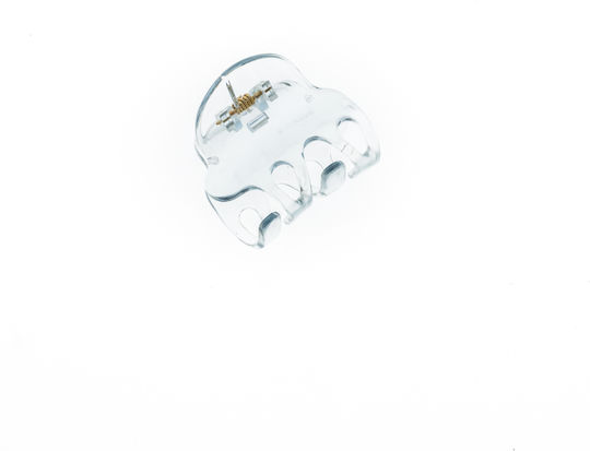 Clammers Plastic 3cm Perforated in 6 transparent colors-transparent