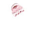 Hair Clips Pink 6403