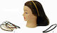 Fabric heel with technical hair, Braid design-y...