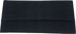 Hair Headband With Elastic - Black