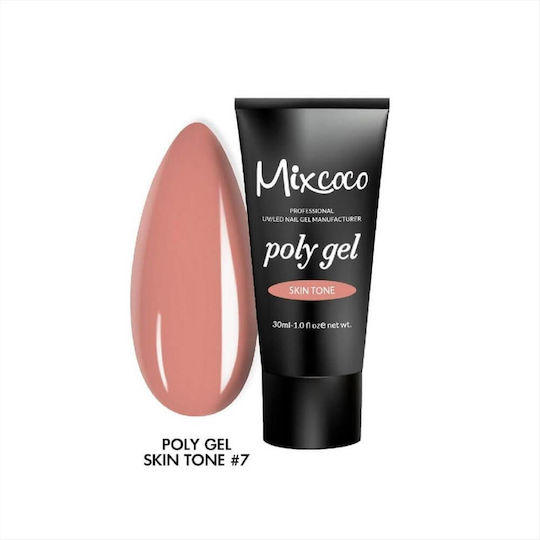 Mixcoco Gel Νυχιών Διάφανο 30ml 60gr