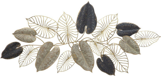 Mauro F Decorațiune Pentru Perete Multicolor Din Metal 131x4.5x61cm