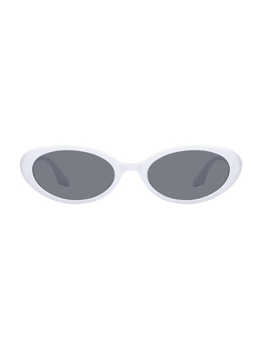 Sonnenbrillen mit Weiß Rahmen und Schwarz Linse 02-1088-10
