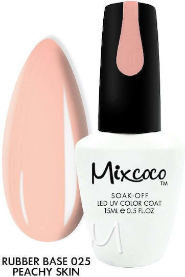 Mixcoco Base Coat για Απλά Βερνίκια Rubber 15ml