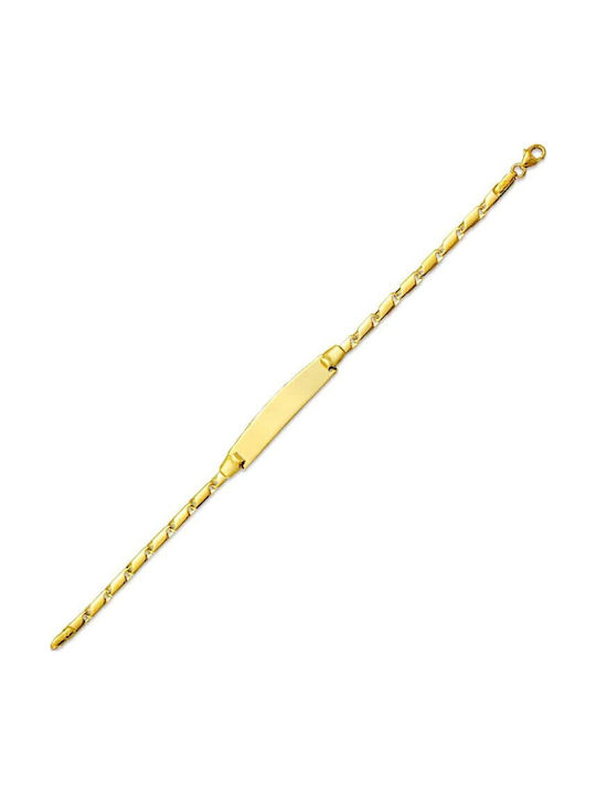 Atofio Kosmima Kids Bracelet ID from Gold 14K