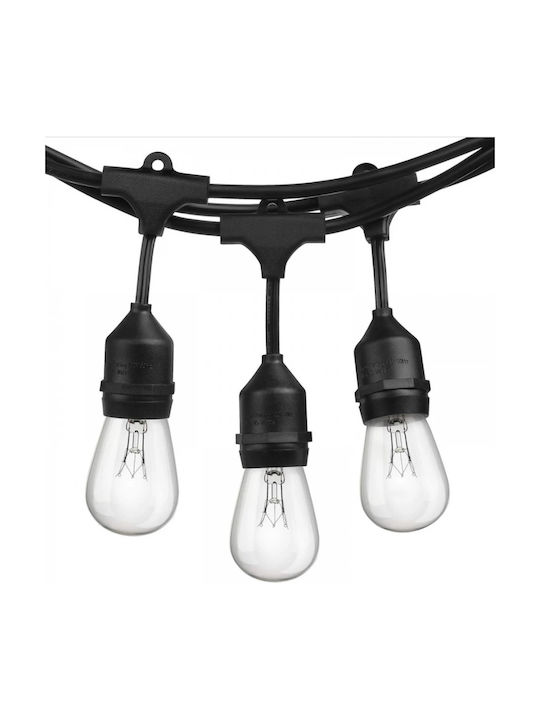 Ghirlandă Luminițe Garland LED Etanșă 10m cu 10 Becuri Ghirlandă Luminițe Garland LED Etanșă 10m cu 10 Becuri