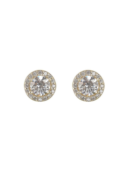 18 Carat Gold Eaxr33238g Rosette Earrings 18 Carat Gold Earrings