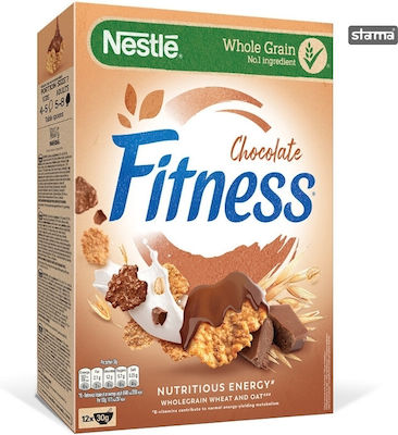 Nestle Fitness Ciocolată cu fulgi de grâu integral 375gr