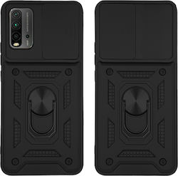 Sonique Back Cover Silicone / Plastic Black (Po...
