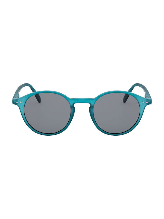 Sonnenbrillen mit Blau Rahmen und Gray Polarisiert Linse 05-2243CH-8