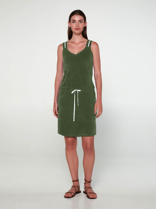 Vamp Rochie Green Oil