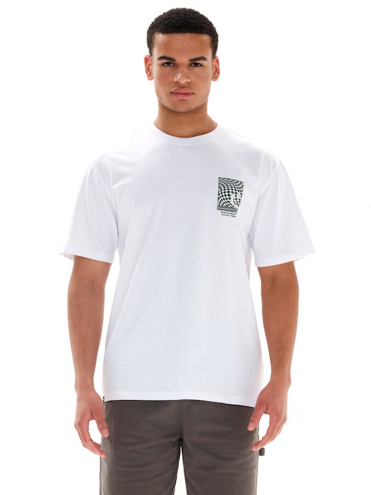 Emerson Herren T-Shirt Kurzarm Weiß