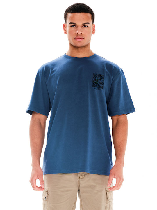 Emerson Herren T-Shirt Kurzarm Blau