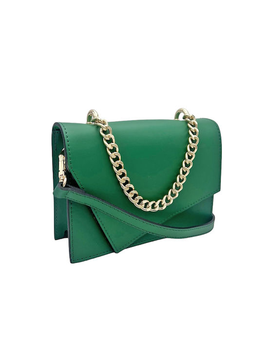Savil Leather Women's Bag Hand Green