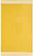 Aquablue Μαίανδρο Beach Towel Yellow 86x160cm.