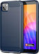 Techwave Carbon Задна корица Метал Тъмносин (Huawei Y5p)