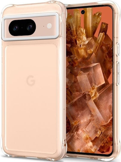 Spigen Cyrill Umschlag Rückseite Silikon 1.8mm mit Band Transparent (Google Pixel 8)