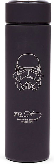 Thumbs Up Original Stormtrooper Μπουκάλι Θερμός Ανοξείδωτο BPA Free 450ml Γκρι