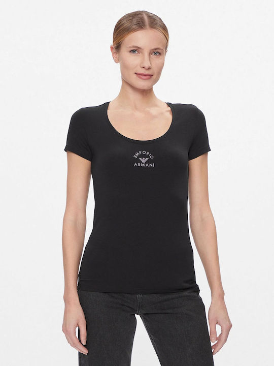 Emporio Armani Damen Sport T-Shirt Black