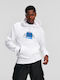 Hoodie with White Colour 241D1808 J109