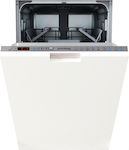 Privilege RSIO 3T224 Πλήρως Εντοιχιζόμενο Πλυντήριο Πιάτων για 10 Σερβίτσια Π44.8xY82εκ.