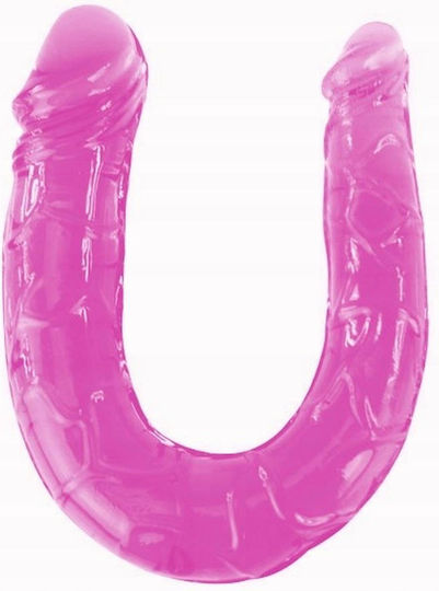 Dildo dublu pentru cupluri Penetrație lesbiană 30 Cm