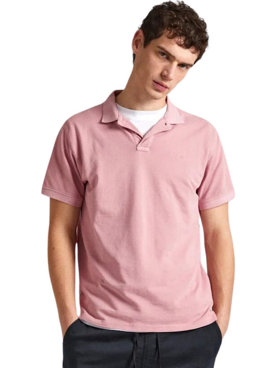 Pepe Jeans Polo T-shirt Ροζ