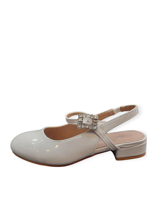Bacio & Bacio Παιδικά Πέδιλα White
