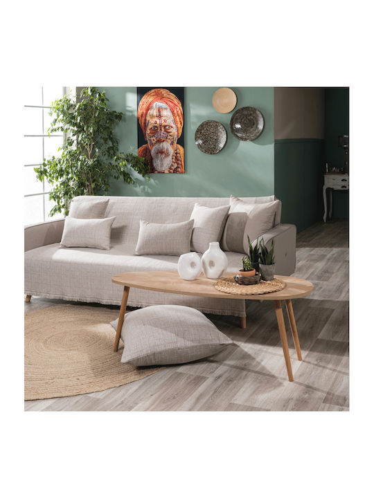 Teoran Noto Ριχτάρι Πολυθρόνας Chenille 180x150εκ. 02