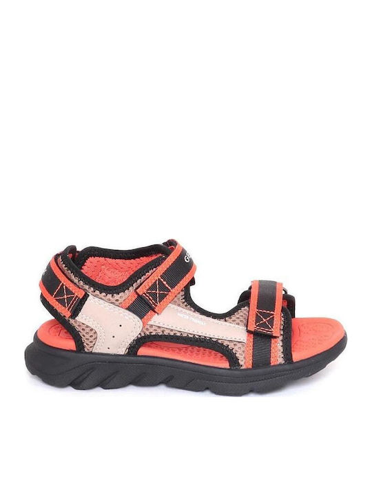 Geox Παιδικά Πέδιλα J Sandal Πορτοκαλί
