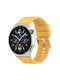 Strap Silicone Yellow (Huawei Watch GT2 / GT3 (42mm) / GT3 Pro (43mm)Honor Magic Watch 2Realme Watch 2)
