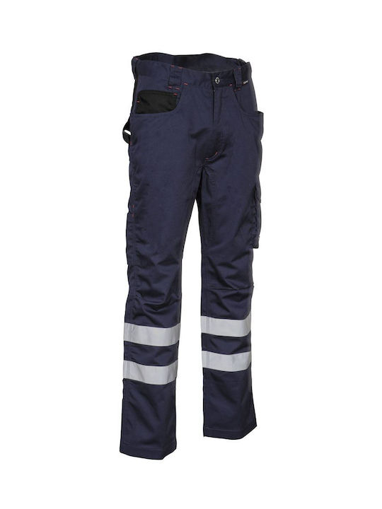 Cofra Pincers Ανακλαστικό Παντελόνι Εργασίας Navy Μπλε