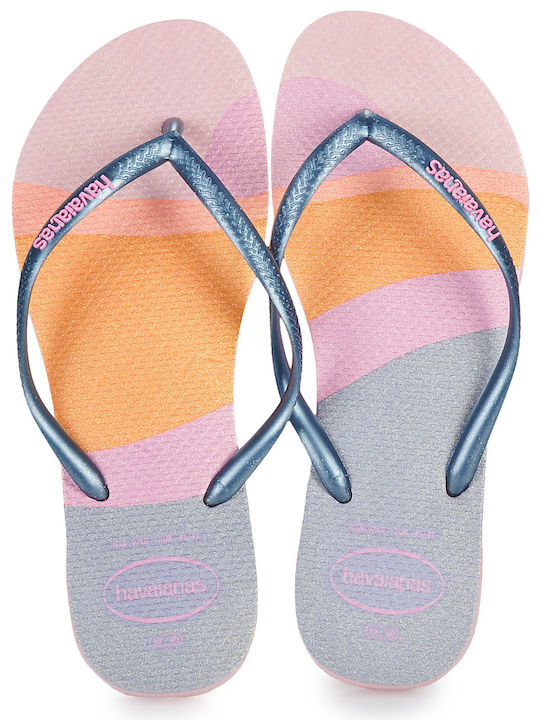 Havaianas Șlapi, Saboți Damă Slim Palette Glow ...