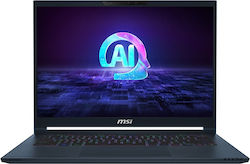 MSI Stealth 14 AI Studio A1VFG 14" OLED 120Hz (Kern Ultra 7-155H/32GB/1TB SSD/GeForce RTX 4060/W11 Pro) Star Blue (Internationale Englische Tastatur)