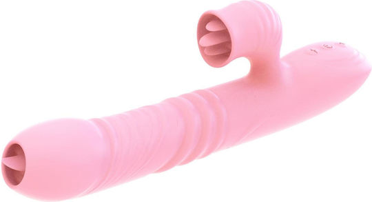 Rabbit Vibrator Heating Nimble Tongue Rotates