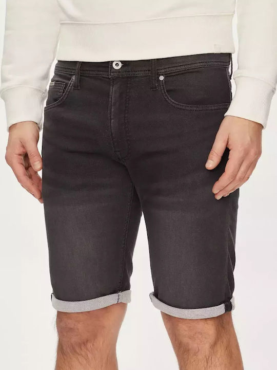 Pepe Jeans Herrenshorts Jeans Schwarz