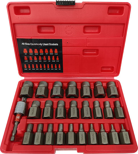 SKS Tools Σετ Εξωλκείς για Βίδες 27τμχ