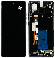 Motorola Οθόνη Service Pack με Μηχανισμό Αφής για Motorola Edge 40 (Μαύρο)