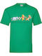 Fruit of the Loom Winnie The Pooh And Friends Original T-shirt Πράσινο Βαμβακερό