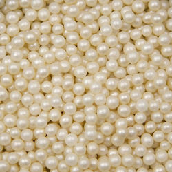 White Pearls Pearls White Pearls Edible 4mm 40gr