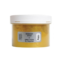 Farbpuder Gold Radiant Gold 100gr Sugarflair