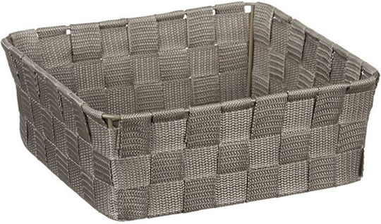 Кошница за съхранение Сив 24x24x8.5см 1бр
