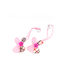 Kids Hair Tie Pink 3022-3-Ροζ