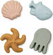 Liewood Sand Mold made of Silicone 4pcs