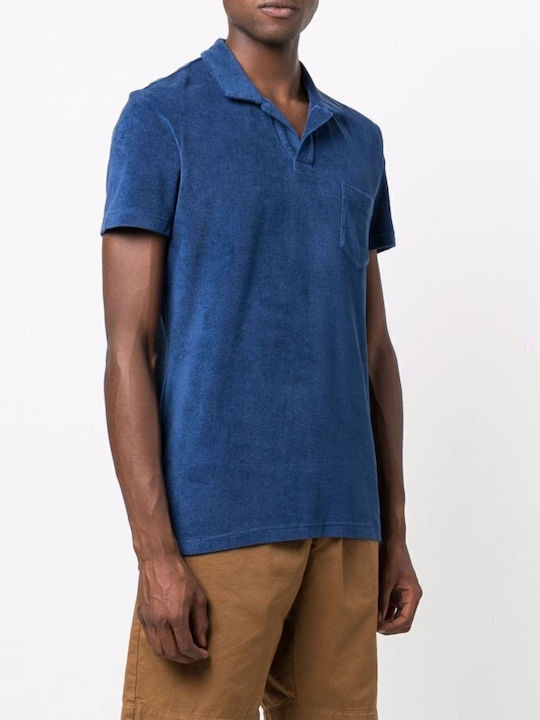 Orlebar Brown Men's Blouse Polo Blue