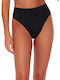 Bikini Slip High Waist Black